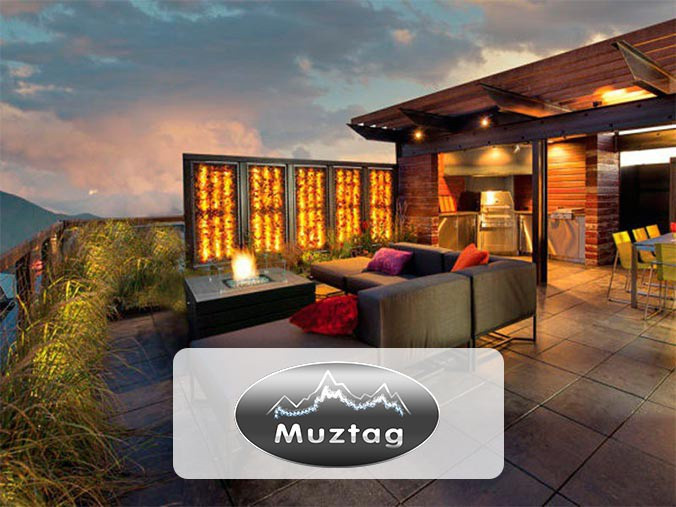 Muztag gas patio heaters 