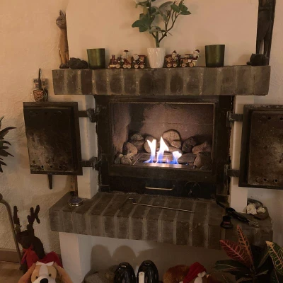 Braciere da 2,5L con bordo Braciere Deluxe in acciaio con bordo