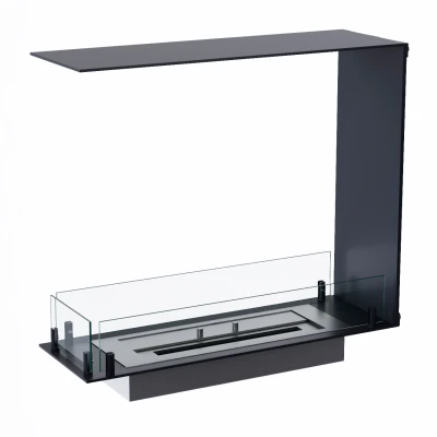 Foco Room Divider 600 Slim Foco Room Divider 600 Slim - biocamino da incasso su tre lati