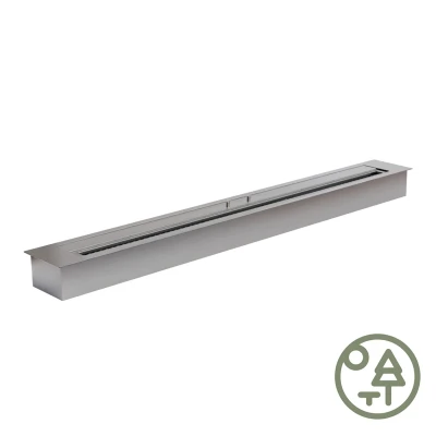 1 meter udendørs bio brænder Bruciatore a bioetanolo manuale da esterni da 100 cm in acciaio ScandiFlames