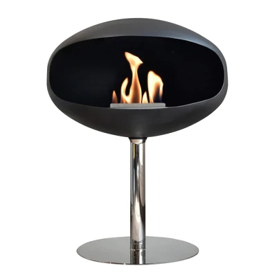 Biocamino Cocoon Pedestal in nero