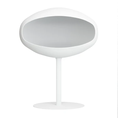 Cocoon Fires Pedestal Biocamino freestanding in bianco