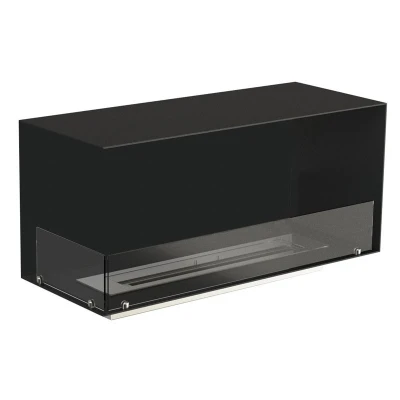 Foco Corner Sinistro 1000 camino bioetanolo angolare sx Foco Corner Sinistro 1000 - Biocamino da incasso angolare sinistro