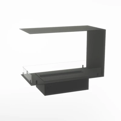 Foco Myst Room Divider 800 - Camino a vapore acqueo trifacciale da incasso