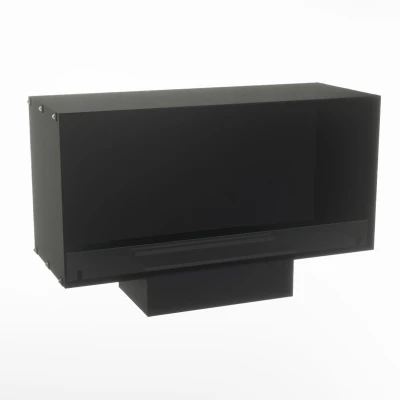 Foco Myst One 1000 - Camino a vapore frontale nero da incasso