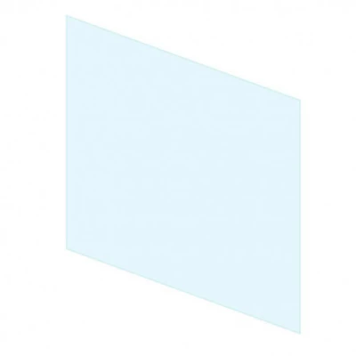 FOCO Glass 1200 mm - Pannello in vetro completo per caminetti Pannello in vetro FOCO Glass 1200 mm per caminetti