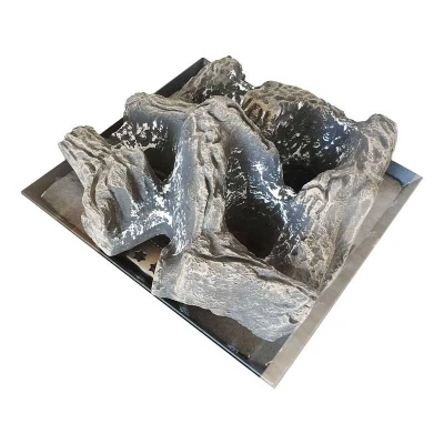 Muztag stufa a gas a legna decorazione in legno per riscaldatore Muztag