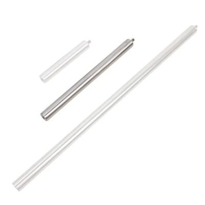 Asta a soffitto Ottawa/Halifax 50 cm - Acciaio | ScandiFlames Asta a soffitto Ottawa/Halifax 50 cm in acciaio per caminetti a bioetanolo