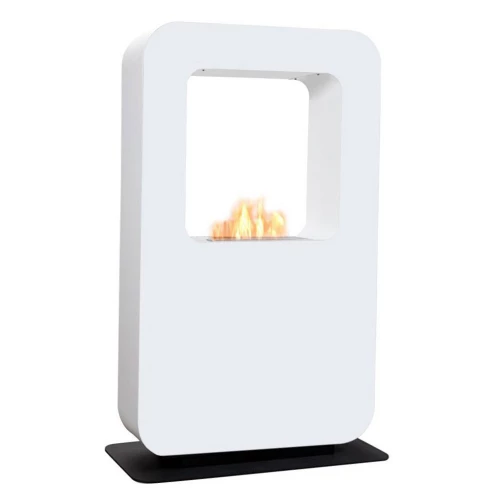 Safretti Curva XT - Biocamino bianco, bifacciale, freestanding Safretti Curva XT - Biocamino bianco, bifacciale, freestanding
