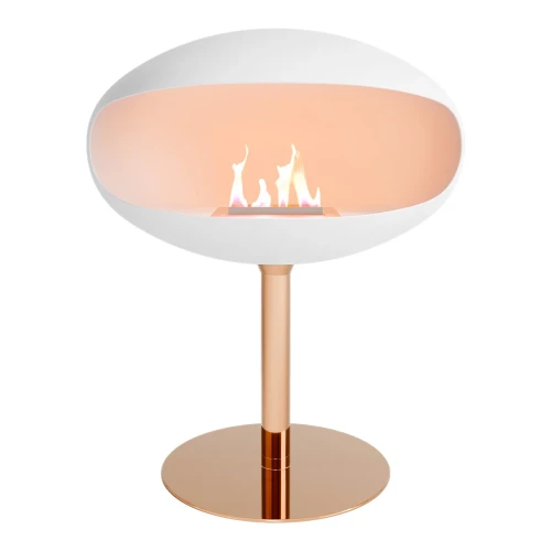Pedestal Bianco + Base in Rame Pedestal Bianco + Base in Rame