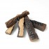 Legno ceramico decorativo - 5 pezzi