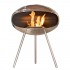 Cocoon Terra fire in acciaio lucido