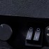 Camino elettrico freestanding nero compatto di ScandiFlames Electric