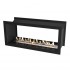 Slimline SFBDS1350 - Camino nero da incasso Icon Fires