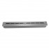 Bruciatore Slimline SFB1350 di Icon Fires in acciaio, camino a bioetanolo frontale integrato