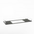 Bruciatore a vapore Foco Myst Free 1000 nero con base da incasso