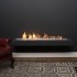 Bruciatore Slimline 800 di Icon Fires in acciaio inossidabile