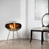 Cocoon Terra fire in acciaio lucido