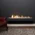Bruciatore Slimline 1400 Icon Fires in acciaio inossidabile - 140 cm