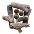 Legno ceramico decorativo - 9 pezzi