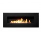 Nero 1450 - Biocamino da parete nero di Icon Fires, design moderno